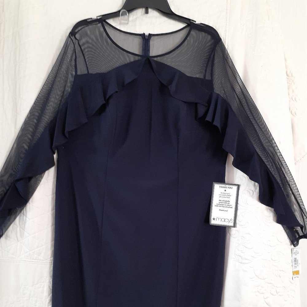 Dressy Navy Blue Dress